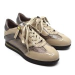 DL Sport sneaker beige lakleer 5858